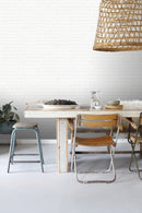 ESTAhome tapet tegelvägg - vitt - Hemmavid.se