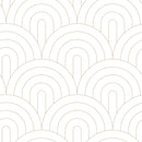 ESTAhome tapet art deco vitt och guld - Hemmavid.se