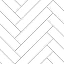 ESTAhome tapet fiskbensmönster svart och vitt - Hemmavid.se