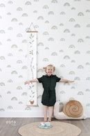 ESTAhome tapet regnbågar ljusblått och beige  på Hemmavid.se