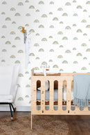 ESTAhome tapet regnbågar ljusblått och beige  på Hemmavid.se