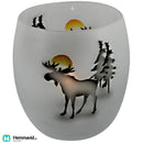 Nybro Crystal Ljuslykta Älg 100x90 mm - Hemmavid