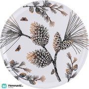 Åry Home Åry Trays Pine cone "Bomullsvit" Bricka - Ø - Hemmavid 38cm – kvalitetsprodukt för hem och renovering