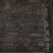 The Design Department Origin tapet metallplåtar med nitar - svart – mönstrad tapet för elegant väggdekoration