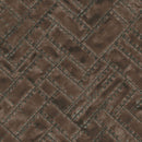 Origin tapet metallplåtar med nitar - rostbrunt - Hemmavid.se