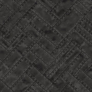 The Design Department Origin tapet metallplåtar med nitar - svart – mönstrad tapet för elegant väggdekoration