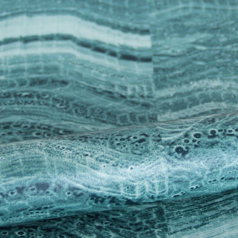 Origin tapet ränder av skiktad marmor - blått - Hemmavid.se