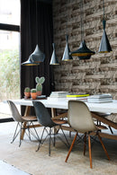 Origin tapet marmorplattor i olika storlek - brunt - Hemmavid.se