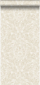 Origin tapet ornament - beige - Hemmavid.se