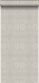 Origin tapet djurmönster - mullvadsgrått - Hemmavid.se