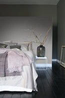 Origin tapet linne - mörkbrunt - Hemmavid.se