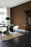 Origin tapet marmor - rostbrunt - Hemmavid.se