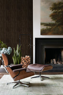 Origin tapet träplankor - mörkbrunt - Hemmavid.se