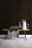 Origin tapet träplankor - mörkbrunt - Hemmavid.se