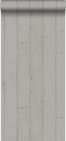 Origin tapet slitna träplankor - mullvadsgrått - Hemmavid.se