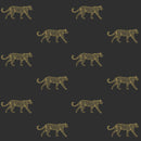 Origin tapet pantrar - svart och guld - Hemmavid.se