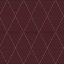 Origin tapet grafiska trianglar - rött - Hemmavid.se