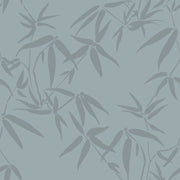 The Design Department Origin tapet bambublad - blått – mönstrad tapet för elegant väggdekoration