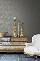 Origin tapet bambublad -  varmt grått - Hemmavid.se