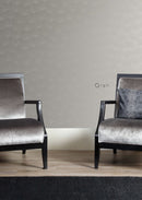 Origin tapet gingkoblad -  glänsande varmt grått - Hemmavid.se