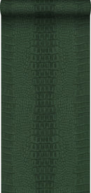 Origin tapet krokodilhud - mörkgrönt - Hemmavid.se