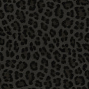The Design Department Origin tapet leopardskinn - mörkgrått och svart – mönstrad tapet för elegant väggdekoration