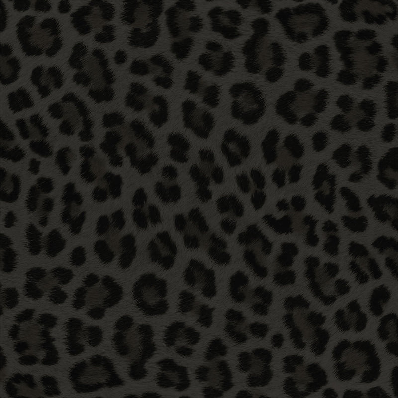 Origin tapet leopardskinn - mörkgrått och svart - Hemmavid.se