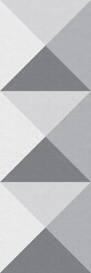 The Design Department Origin fototapet 3D-tryck - grått – mönstrad tapet för elegant väggdekoration