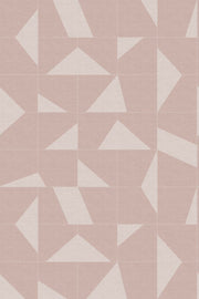 The Design Department Origin fototapet grafiskt motiv - antikrosa – mönstrad tapet för elegant väggdekoration