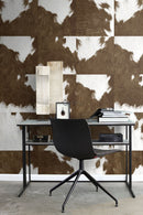 Origin tapet XXL kohud look - brunt och vitt - Hemmavid.se