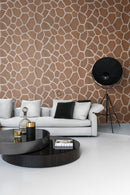 Origin fototapet giraff mönster - brunt - Hemmavid.se