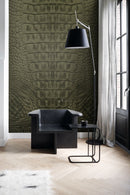 Origin fototapet krokodilhud - mossgrönt - Hemmavid.se