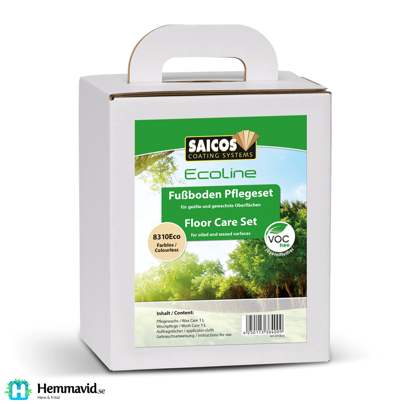 SAICOS Eco Floor Care Set – kvalitetsprodukt för hem och renovering