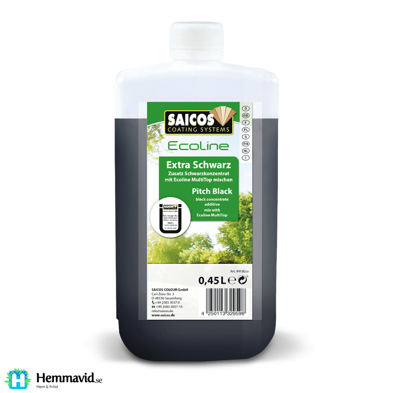 Saicos  Eco Pitch Black  - 0,45L