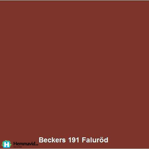 Beckers Perfekt Plus Facade, Färdiga kulörer UTGÅR, så långt lagret ...