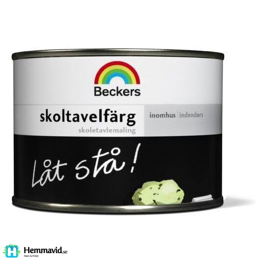 Beckers Skoltavelfärg Vit Bas A på Hemmavid.se – högkvalitativ färg för ett hållbart och vackert resultat