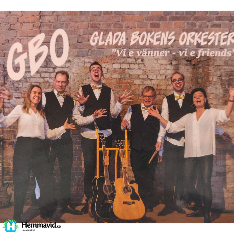 GBO Glada Bokens Orkester - "Vi e vänner - vi e friends"