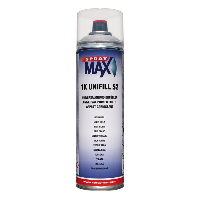 Spraymax 1K Unifill S4 Mellangrå - 500ml Spray