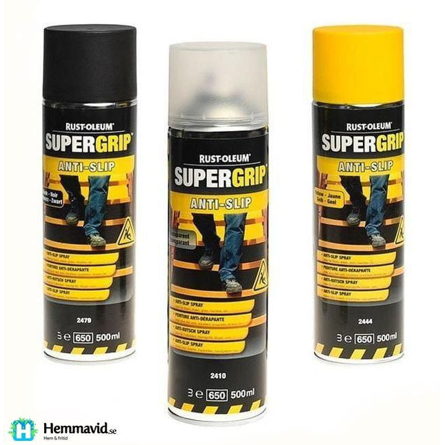 Rust-Oleum  Supergrip Halkskyddsfärg Spray - Hemmavid