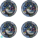 Åry Trays Strawberry thief, Glasunderlägg - Ø11cm - 4-pack - Hemmavid