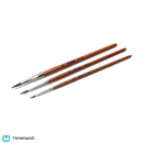 En bild på ANZA Penselset akvarell, 3-pack på Hemmavid.se