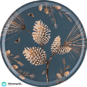 Åry Home Åry Trays Pine cone "Åskblå", Bricka - Ø - Hemmavid 38cm – kvalitetsprodukt för hem och renovering