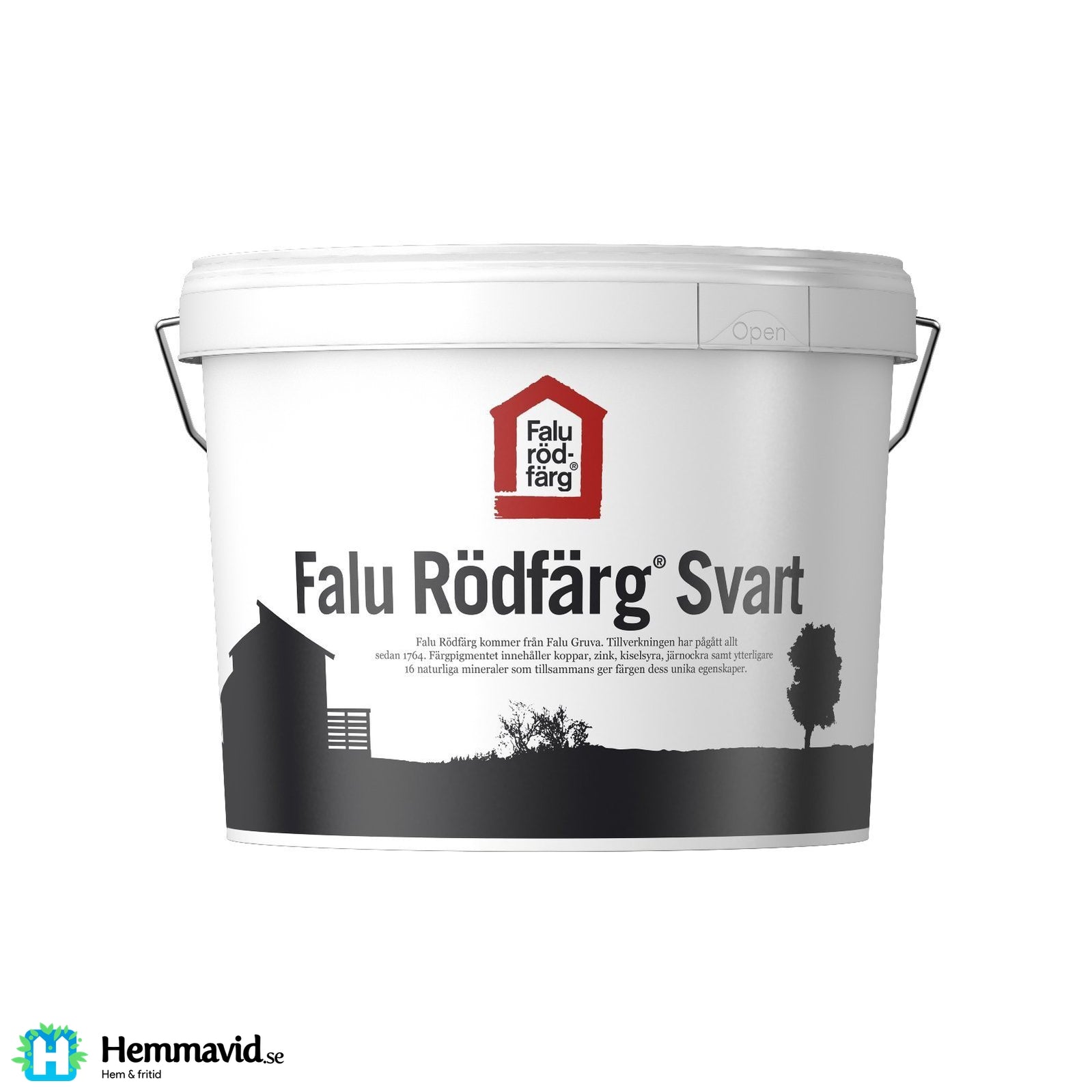 FALU RÖDFÄRG, ÄKTA SVENSK RÖDFÄRG FRÅN FALU KOPPARGRUVA Falu rödfärg ...