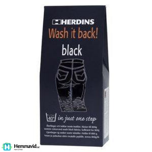 En bild på Herdins Wash it Back - Black på Hemmavid.se