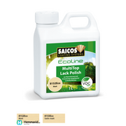 SAICOS Ecoline MultiTop Lacquer Polish Matt - Hemmavid.se 1L – kvalitetsprodukt för hem och renovering