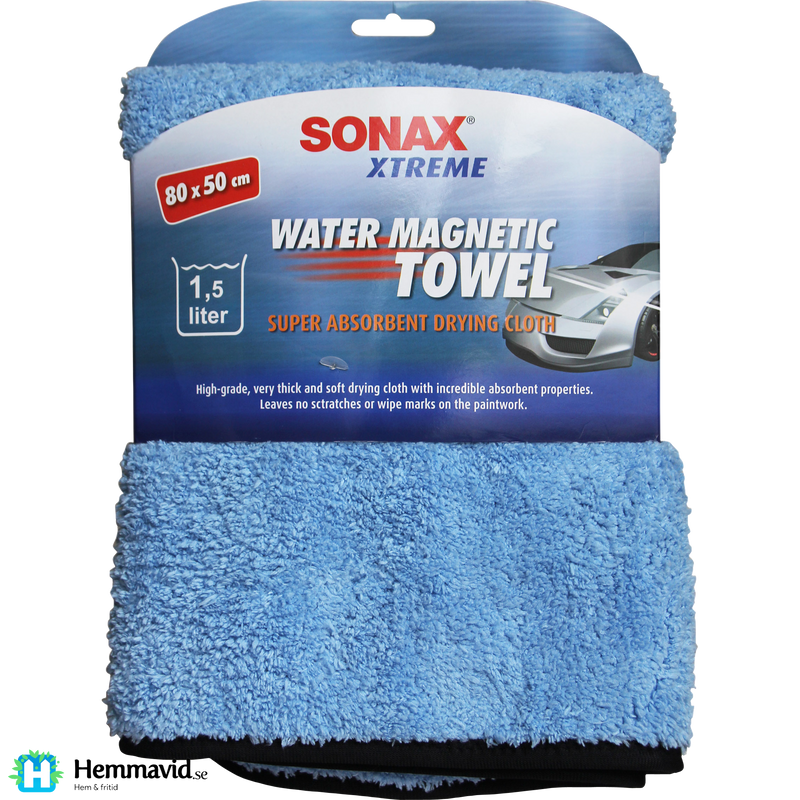En bild på SONAX Xtreme Water Magnetic Towel 650gr/m2 på Hemmavid.se