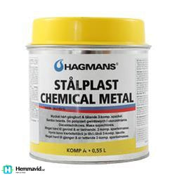 Hagmans Stålplast Chemical Metal Spackel Hagmans - Hemmavid.se